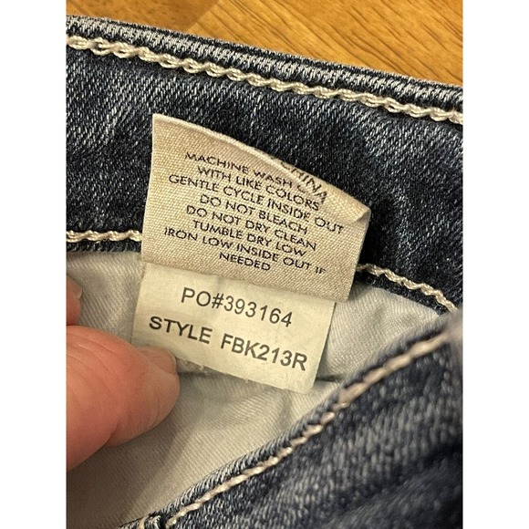 BKE Jeans Payton Straight Medium Wash Denim 27” The Buckle Low Rise 29.5”inseam - Picture 5 of 9